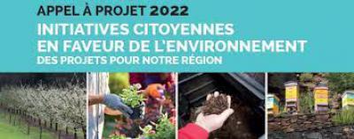 Appel à projet Initiatives citoyennes en faveur de l'environnement 