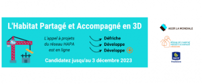 Appel à projet l'habitat partagé et accompagné en 3D
