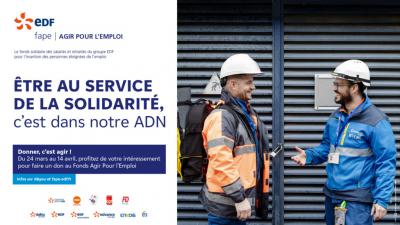 Favoriser l'insertion sociale et professionnelle des personnes éloignées de l'emploi avec le soutien d'EDF