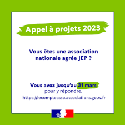 Appel à projets Soutien aux associations nationales agréées Jeunesse - Éducation populaire 