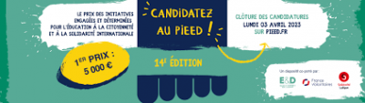  Le Prix des Initiatives Engagées et Déterminées pour l'éducation à la citoyenneté et à la solidarité internationale